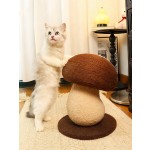 蘑菇猫抓板剑麻猫抓柱耐抓不掉屑猫爬架磨爪自嗨猫玩具