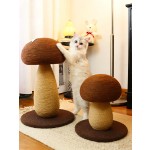 蘑菇猫抓板剑麻猫抓柱耐抓不掉屑猫爬架磨爪自嗨猫玩具