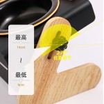猫碗陶瓷实木碗架可调节斜面护颈狗碗双碗水碗慢食碗盆