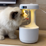 反重力水滴倒流神奇加湿器猫咪小猫宠物饮水机喂水器玩具