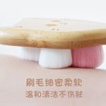 可爱粉色猫爪长柄软毛洗澡刷猫猫头儿童宝宝沐浴刷后背擦背刷子