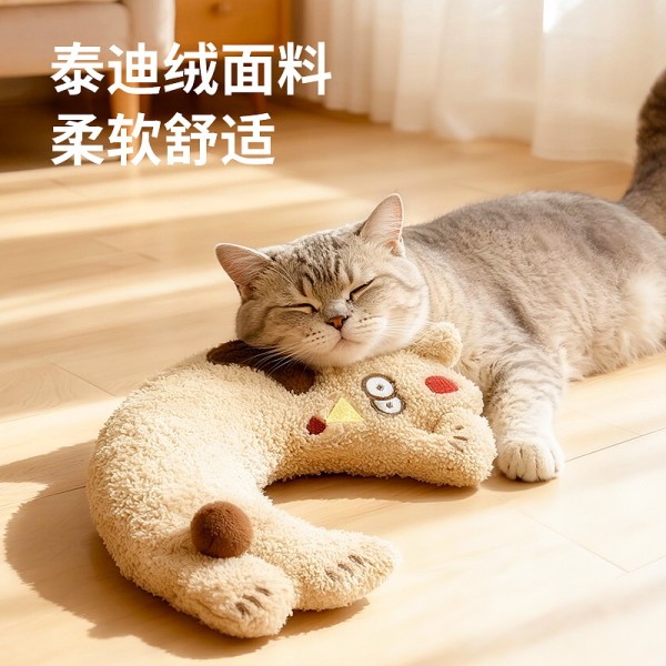 猫咪响纸玩具狗狗宠物睡觉枕头自嗨解闷消耗体力小猫幼猫安抚玩偶