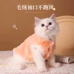 猫咪衣服秋冬保暖布偶德文小猫马甲冬装棉衣加绒冬天猫猫宠物冬季