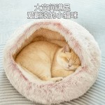 猫窝冬季保暖宠物小猫咪狗狗窝冬天用品四季通用睡觉用封闭式猫窝