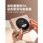 歌词音箱小型黑胶复古蓝牙音响圣诞节摆件女朋友生日礼物男生闺蜜