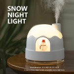 Snow House _ Humidifier Night Light 雪屋加湿夜灯 2in1设计
