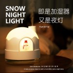 Snow House _ Humidifier Night Light 雪屋加湿夜灯 2in1设计
