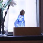 冬雪节日礼物可定制琥珀小夜灯创意桌面灯氛围灯装饰摆件