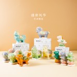 唐三彩马陶瓷摆件小胖马办公室装饰摆件博物馆文创伴手礼纪念礼品
