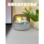 【你好大海】意境新月蓝牙音箱氛围小夜灯礼品床头无极调光伴睡灯