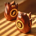 转运猫摆件桌面装饰祝福生日创意礼物送男生女朋友闺蜜