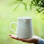 四季杯风花雪月玲珑陶瓷杯高颜值办公室马克杯女男水杯