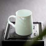 四季杯风花雪月玲珑陶瓷杯高颜值办公室马克杯女男水杯
