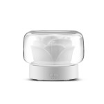 新款花随加湿器小型香薰机超声波精油家用卧室静音小夜灯创意礼物