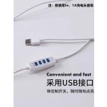 鼓牌蝴蝶台灯创意主卧室床头柜光影装饰中古风拍照桌面投影氛围灯