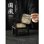竹制变色杯垫茶托家用防烫隔热垫功夫茶道轻奢高级感茶杯垫